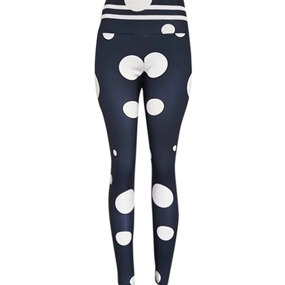 🆕 Booty Lift High Waist Polka Dot Legging - Picture 2 of 10